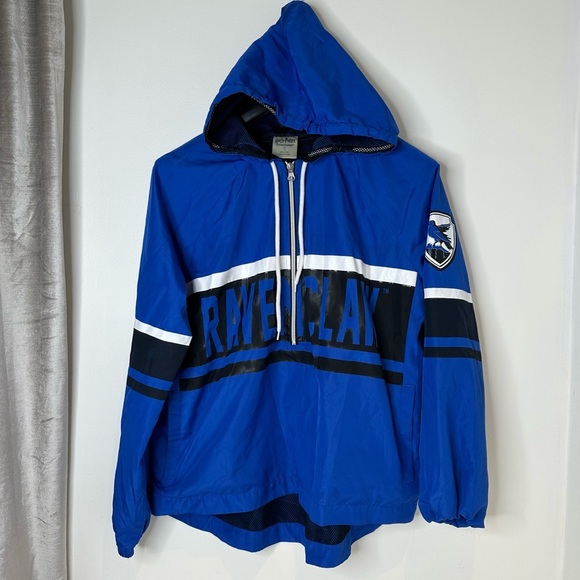 Harry Potter Ravenclaw jacket windbreaker hooded Pullover - Picture 1 of 9
